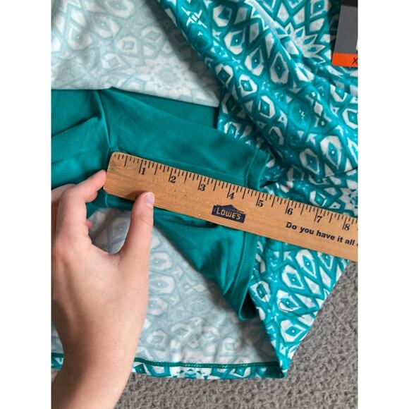 NWT Tranquility Skort 2XL Boho Geometric Pull On Stretch Blue Athletic Golf XXL - Picture 14 of 16
